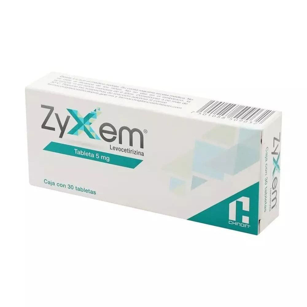 Zyxem 5 Mg Con 30 Tabletas