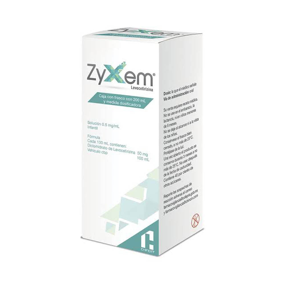 Zyxem 0.5 Mg Ml Infantil Frasco 200 Ml 