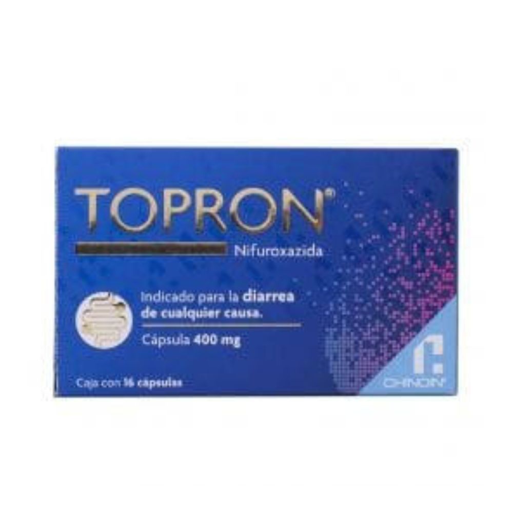 TOPRON 400 MG CAPSULAS 16