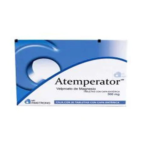 Atemperator 500 Mg Con 20 Tabletas