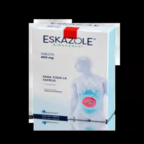 ESKAZOLE 400 MG TABLETAS 1