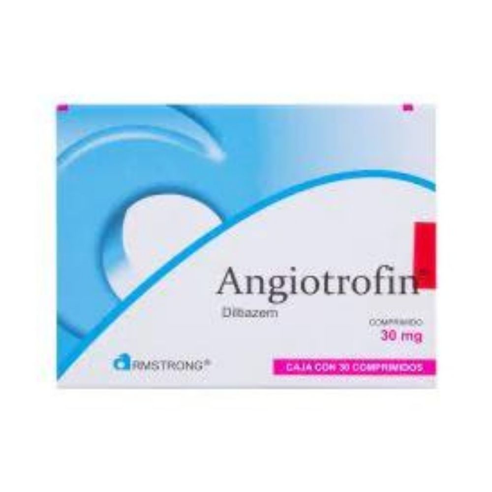 Angiotrofin 30 Mg Con 30 Tabletas