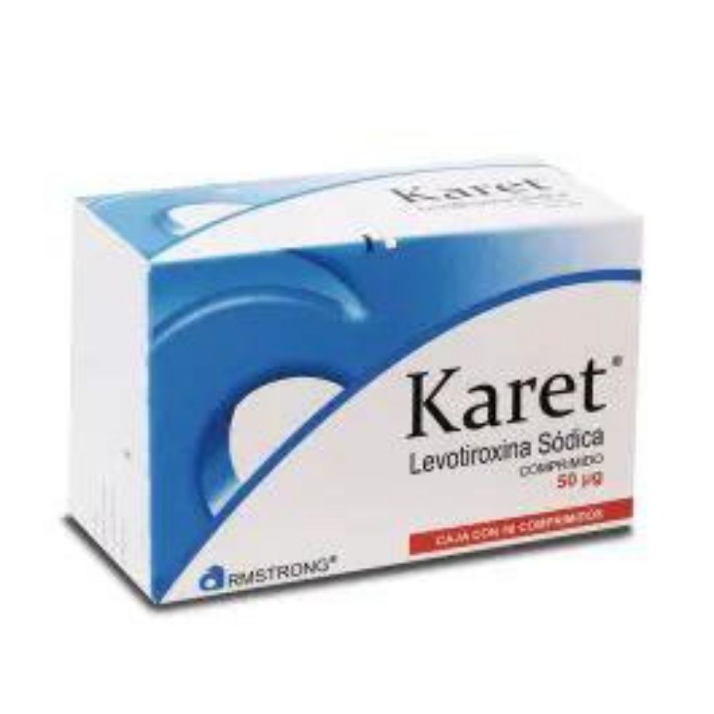Karet 50 Mg Con 50 Comprimidos