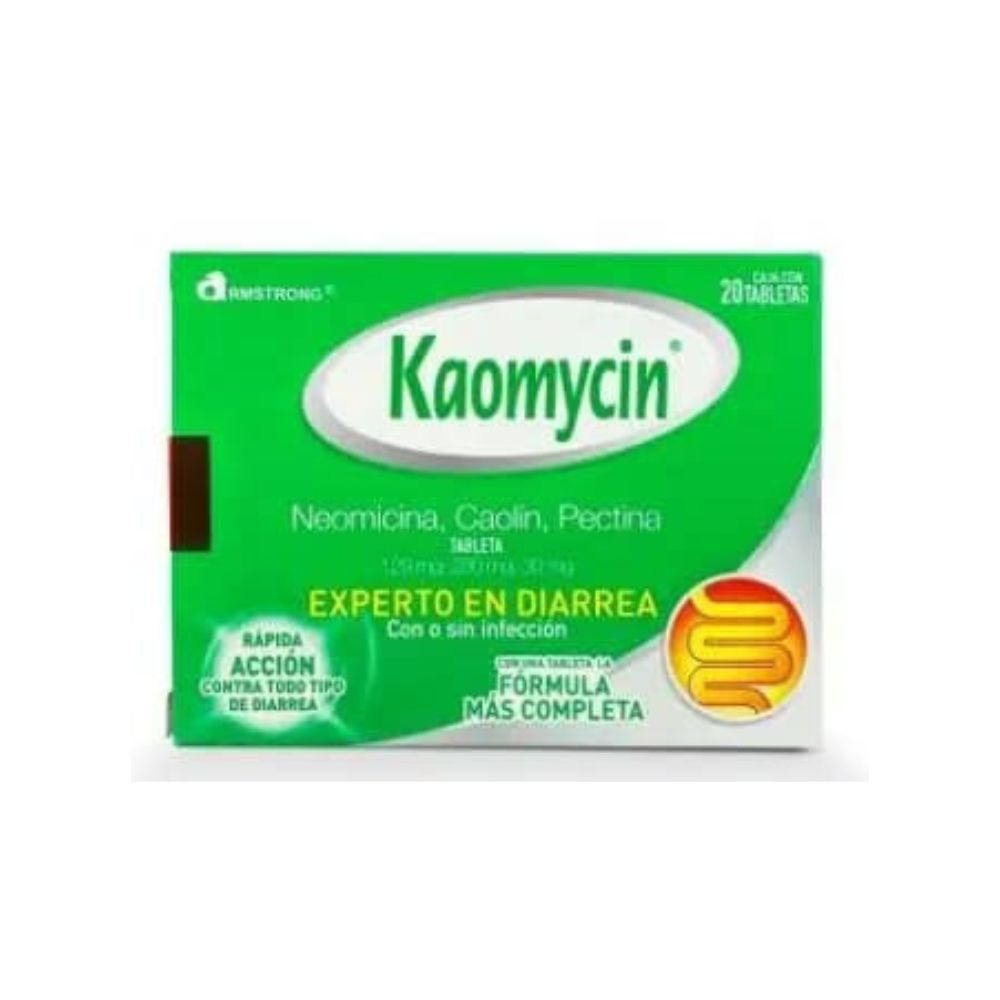 Kaomycin Tabletas Con 20