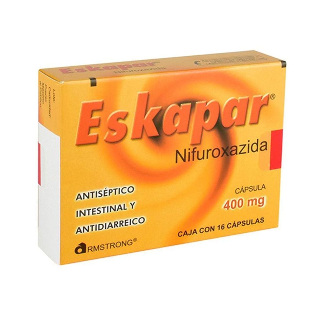 Eskapar 400 Mg Con 16 Capsulas