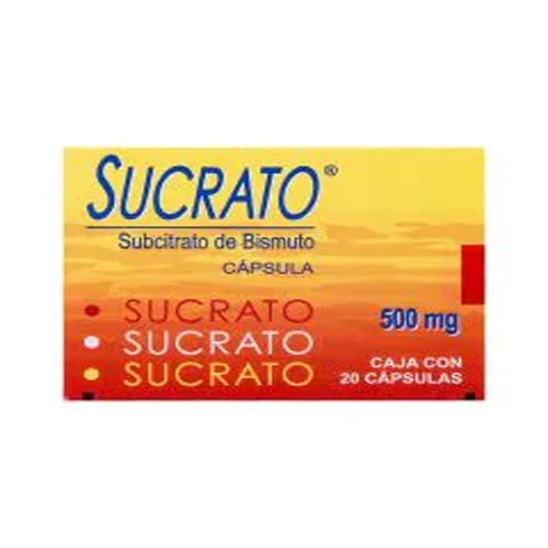 Sucrato 500 Mg Capsulas Con 20