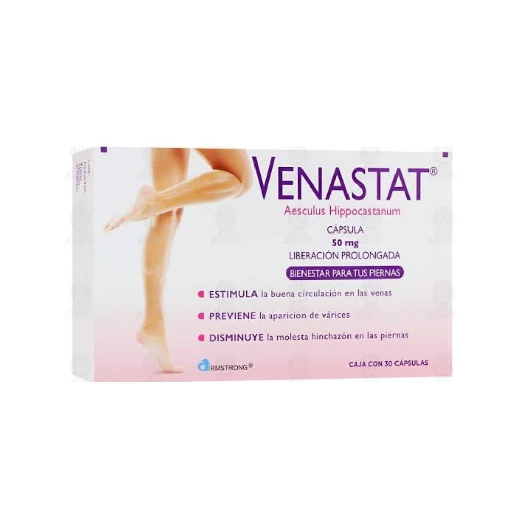 Venastat 265 Mg Capsulas Con 30