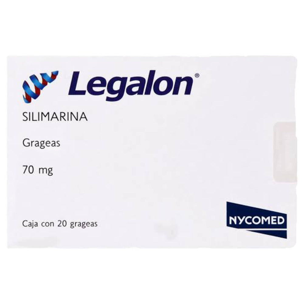 Legalon 70 Mg Grageas Con 20