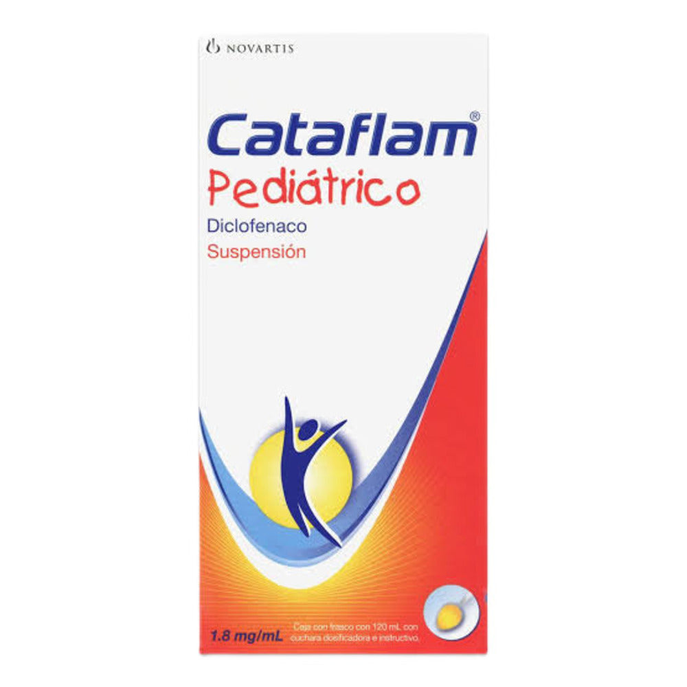 CATAFLAM-PED 180 MG SUSPENSION 120 ML