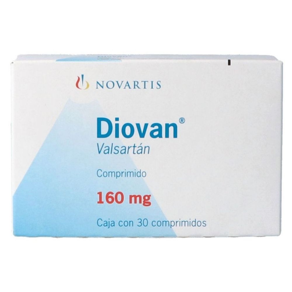 DIOVAN 160 MG COMPRIMIDOS CON 30