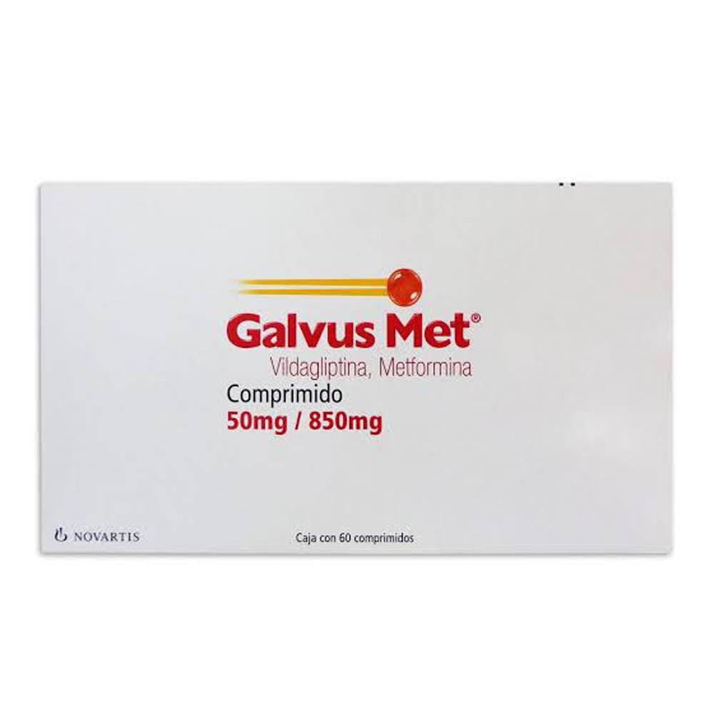 Galvus-Met 50/850 Miligramos Comprimidos 60