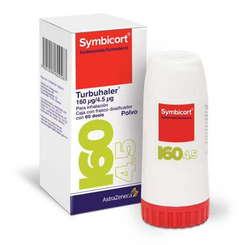Symbicort 160/4.5 Mcg Polvo 60 Dosis