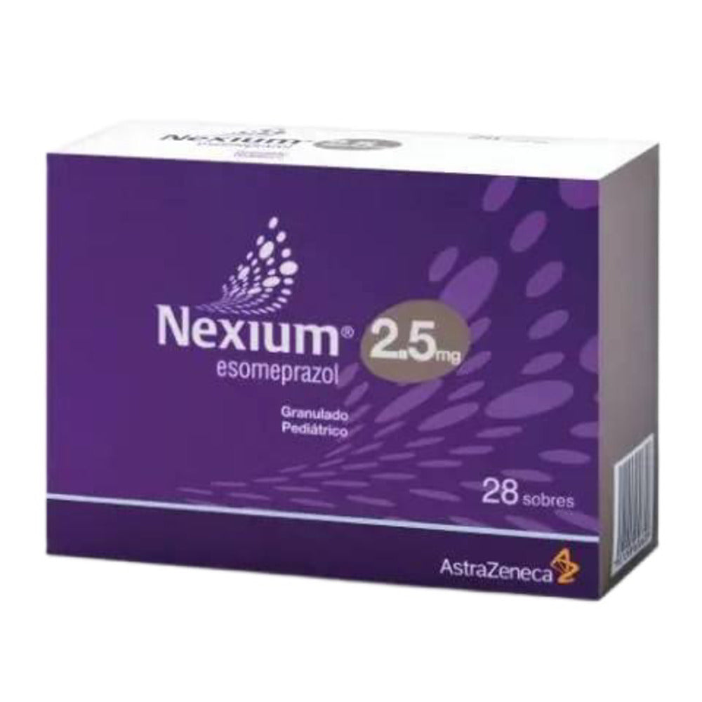 NEXIUM 2.5 MG GRANULADO SOBRE CON 28