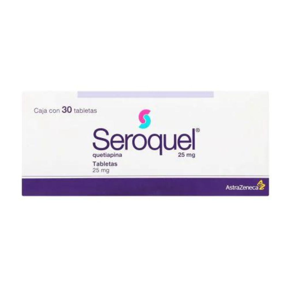 Seroquel 25 Mg Tabletas 30