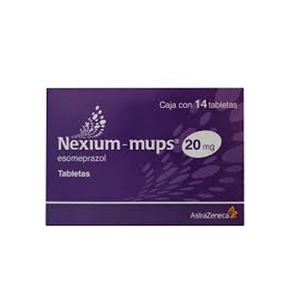 NEXIUM-MUPS 20 MG TABLETAS 14