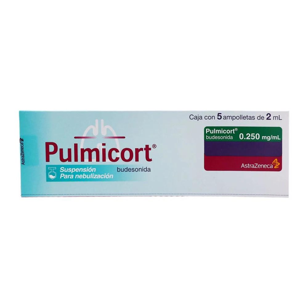 Pulmicort 0.250 Mg Ml Ampolletas 5 X 2 Ml (0.500)