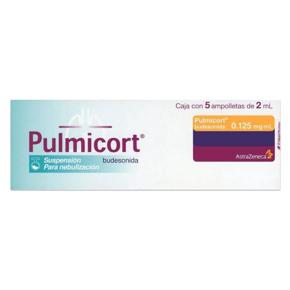 PULMICORT 0.125 (0.250) MG ML AMPOLLETAS 5 X 2 ML