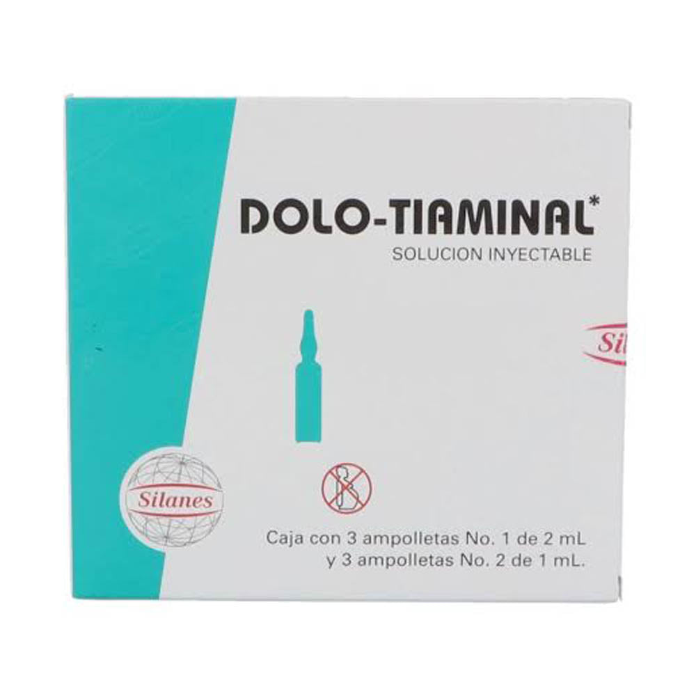 Dolo-Tiaminal Ampolletas 3 X 2 Ml Y 3 X 1 Ml