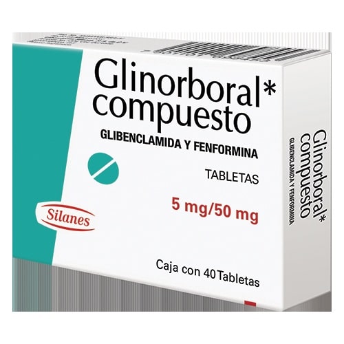 GLINORBORAL COMP 5/50 MGTAB40 145