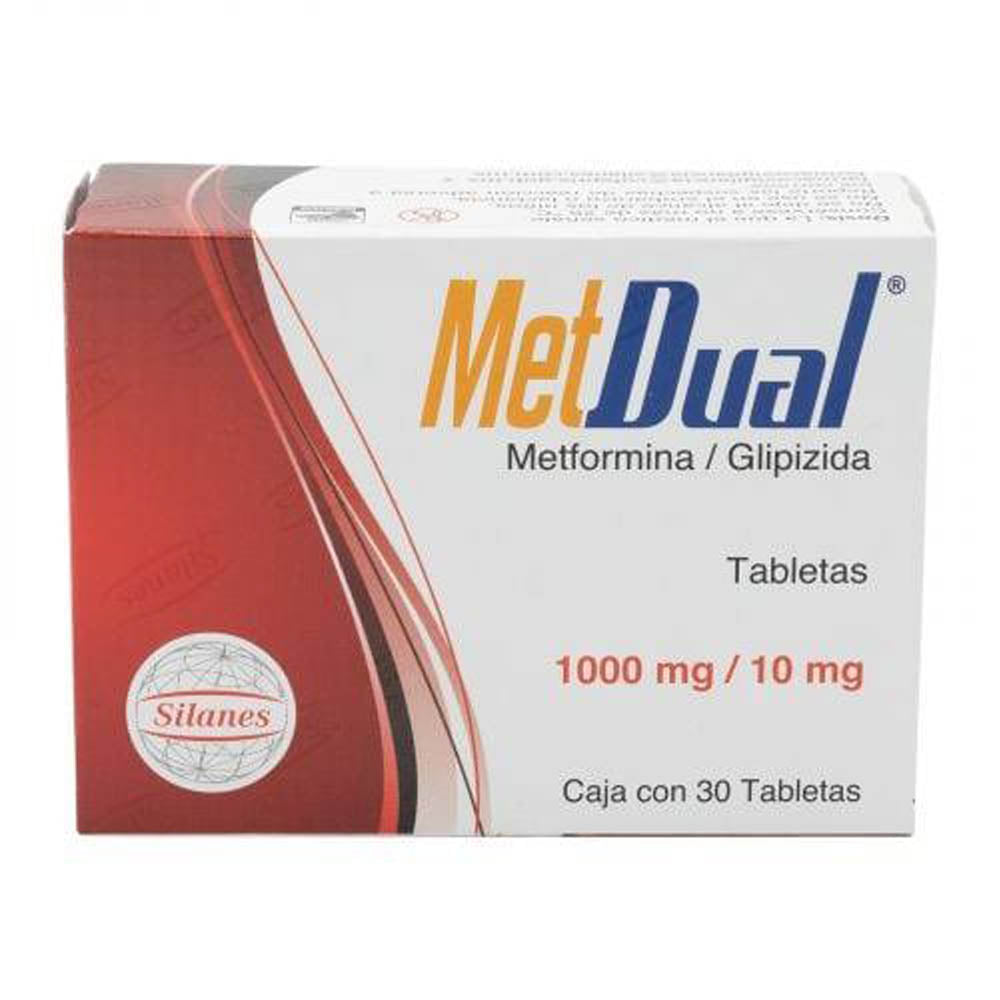 Metdual 10/1000 Miligramos Con 30Tabletas
