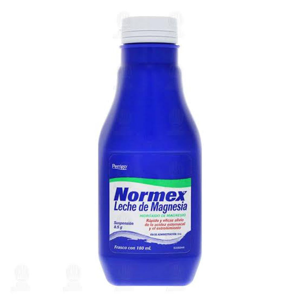 LECHE DE MAGNESIA NORMEX SUSPENSION  180 ML