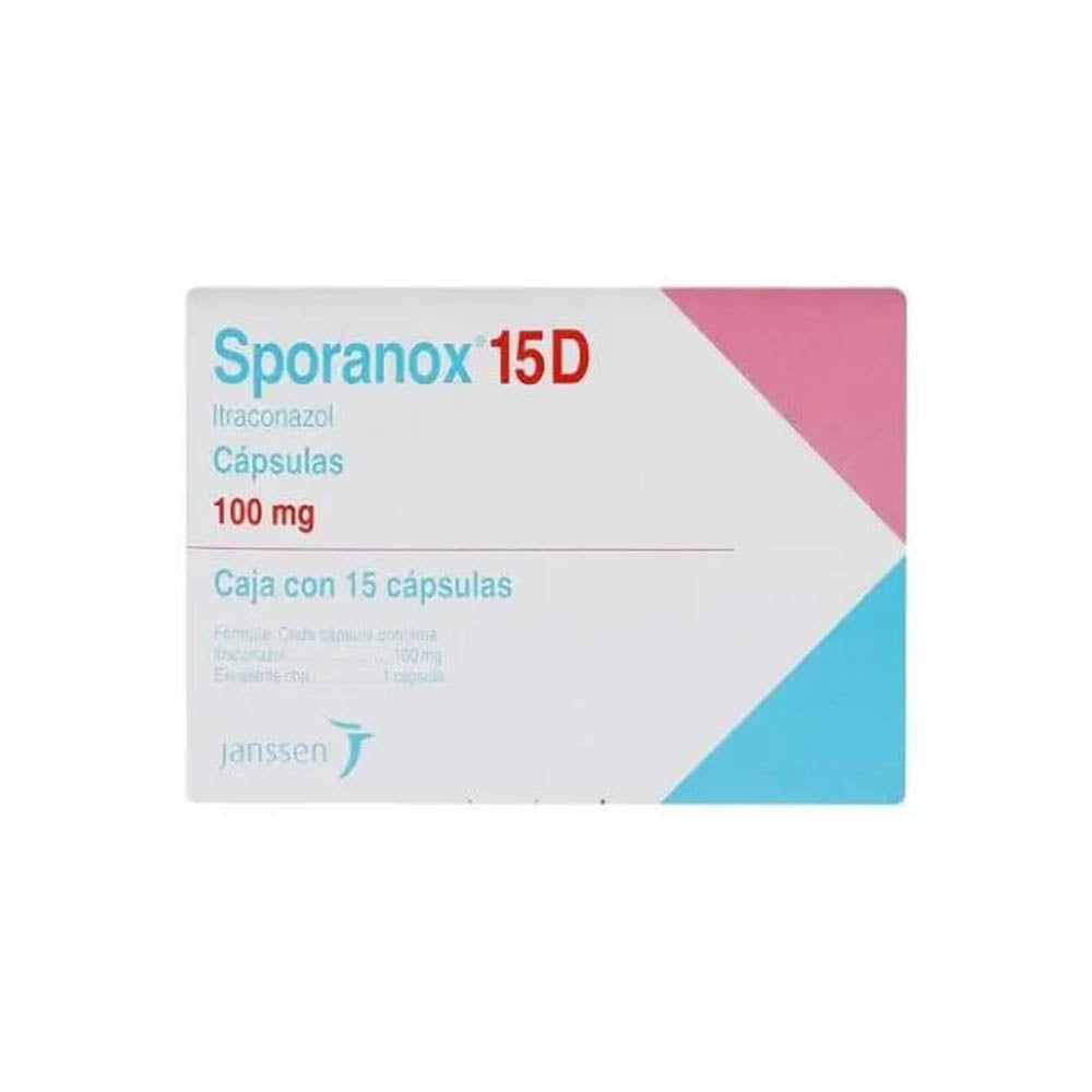 SPORANOX 100 MG 15-D CAPSULAS 15