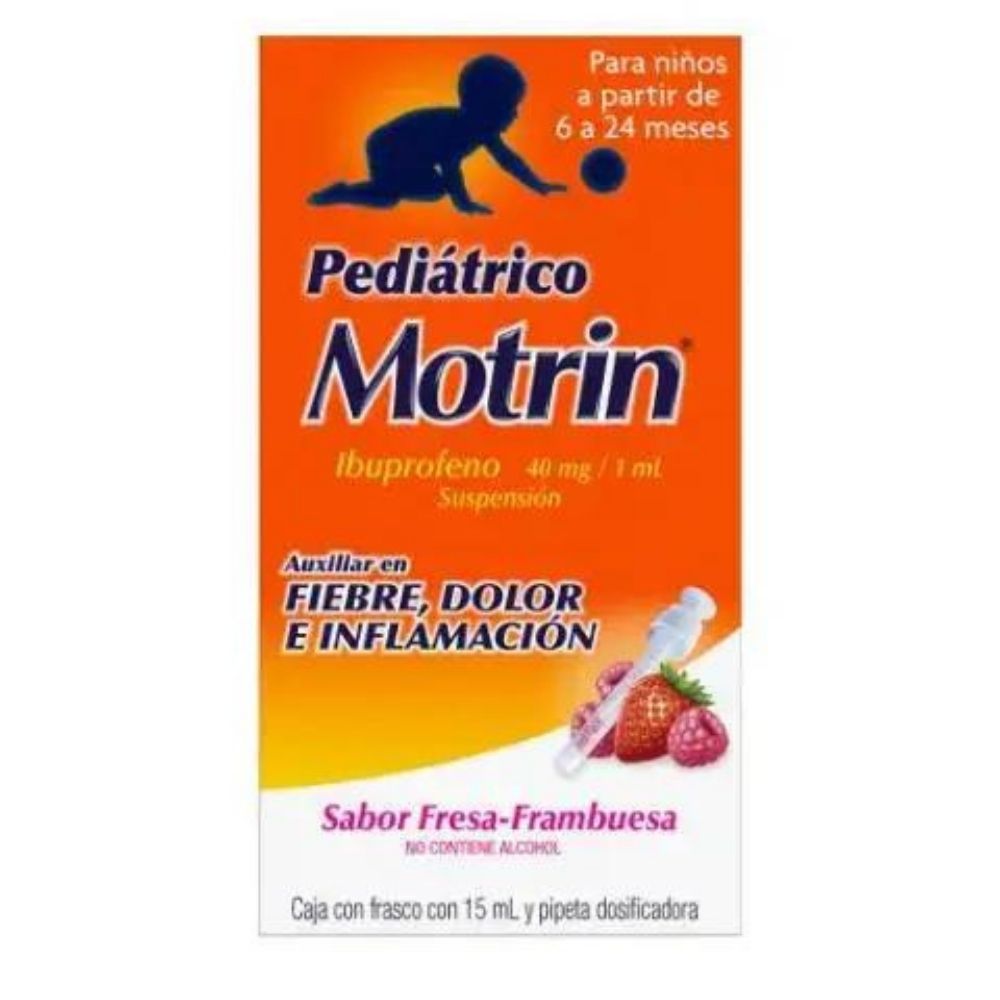 Motrin Pediatrico Fresa-Framb Gotas 15 Ml 