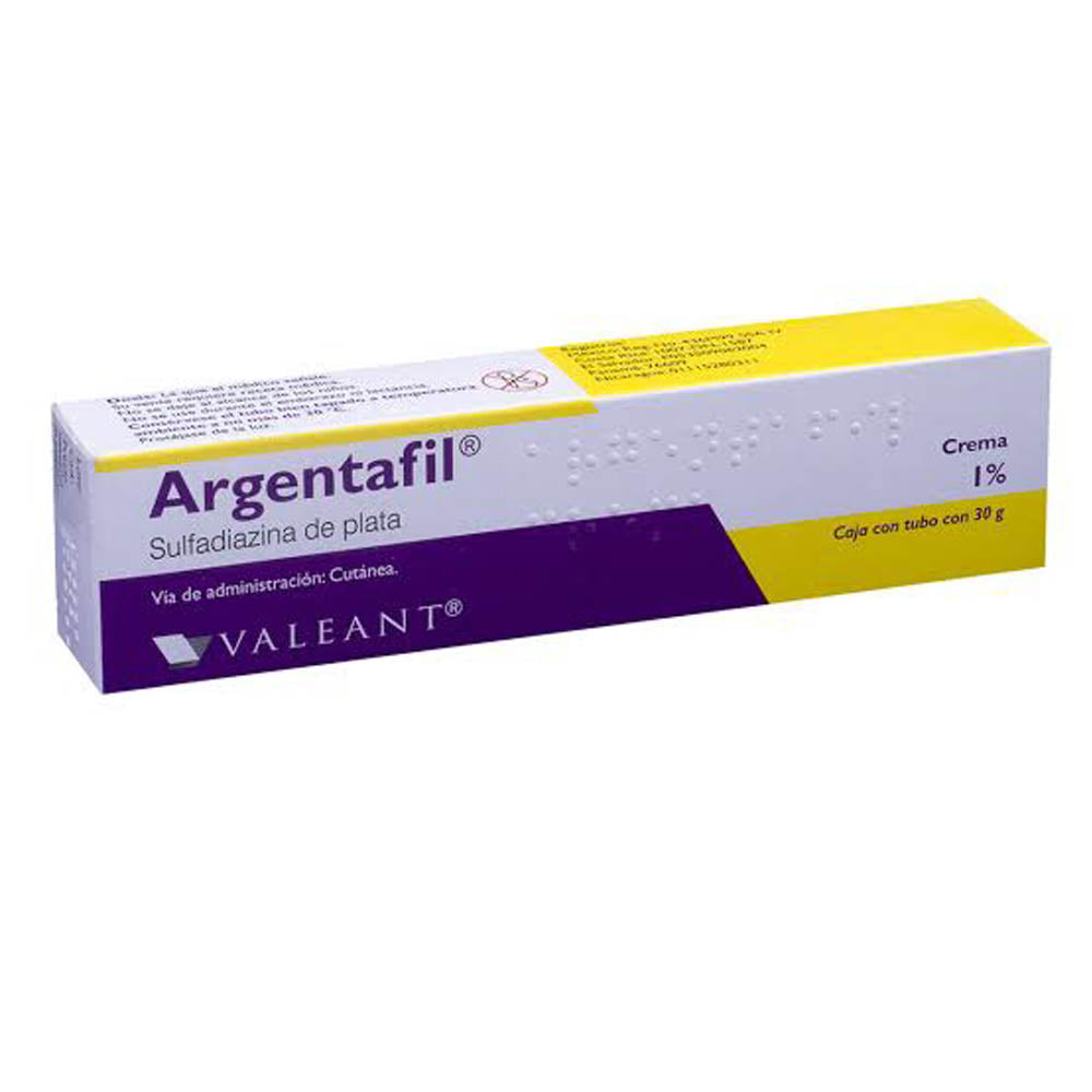 Argentafil 1% Crema Tubo 30 Gramos