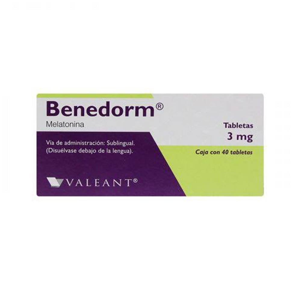 Benedorm 3 Miligramos Tabletas 40