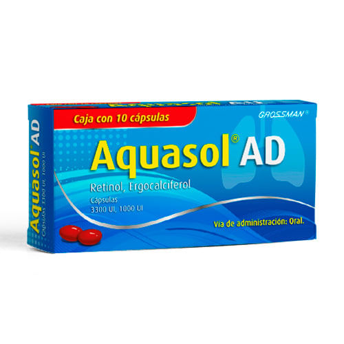 Aquasol-Ad 3300/1000Ui 10 Caps