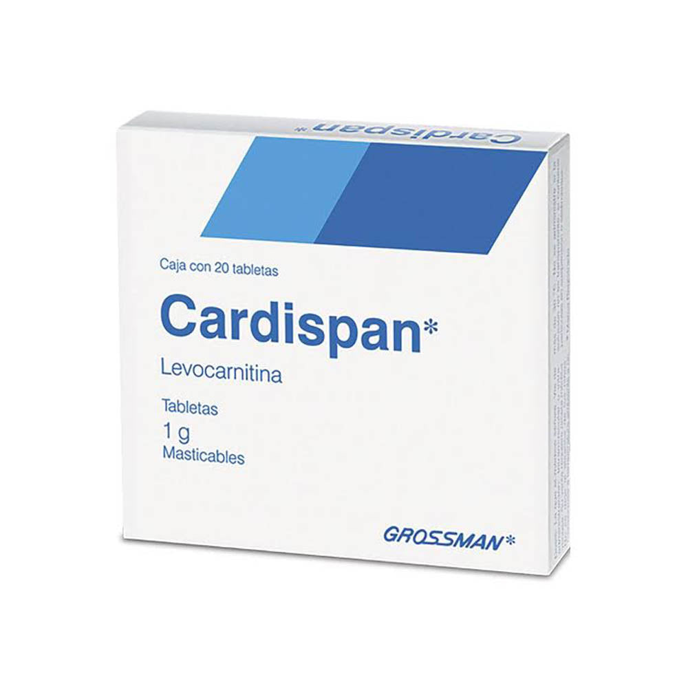 Cardispan Con 20 Tabletas Masticables