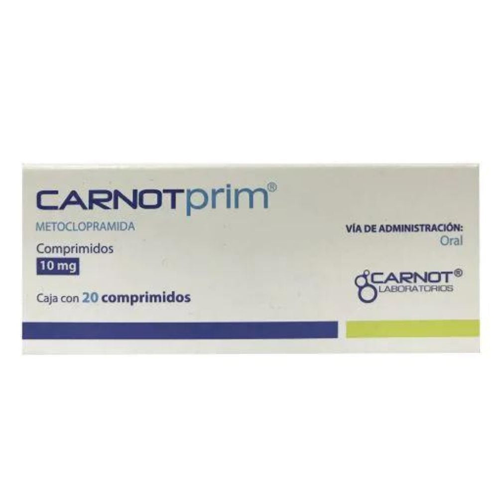 CARNOTPRIM 10 MG COMPRIMIDOS 20