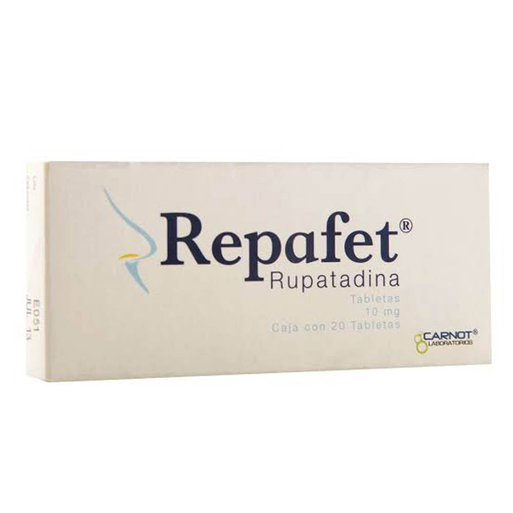 Repafet 10 Mg Con 20 Tabletas