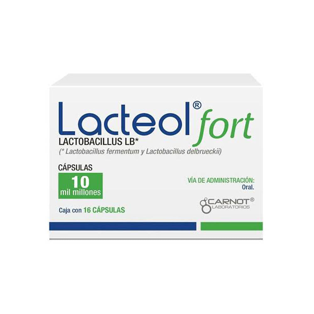 Lacteol-Fort 340 Miligramos 16 Capsulas