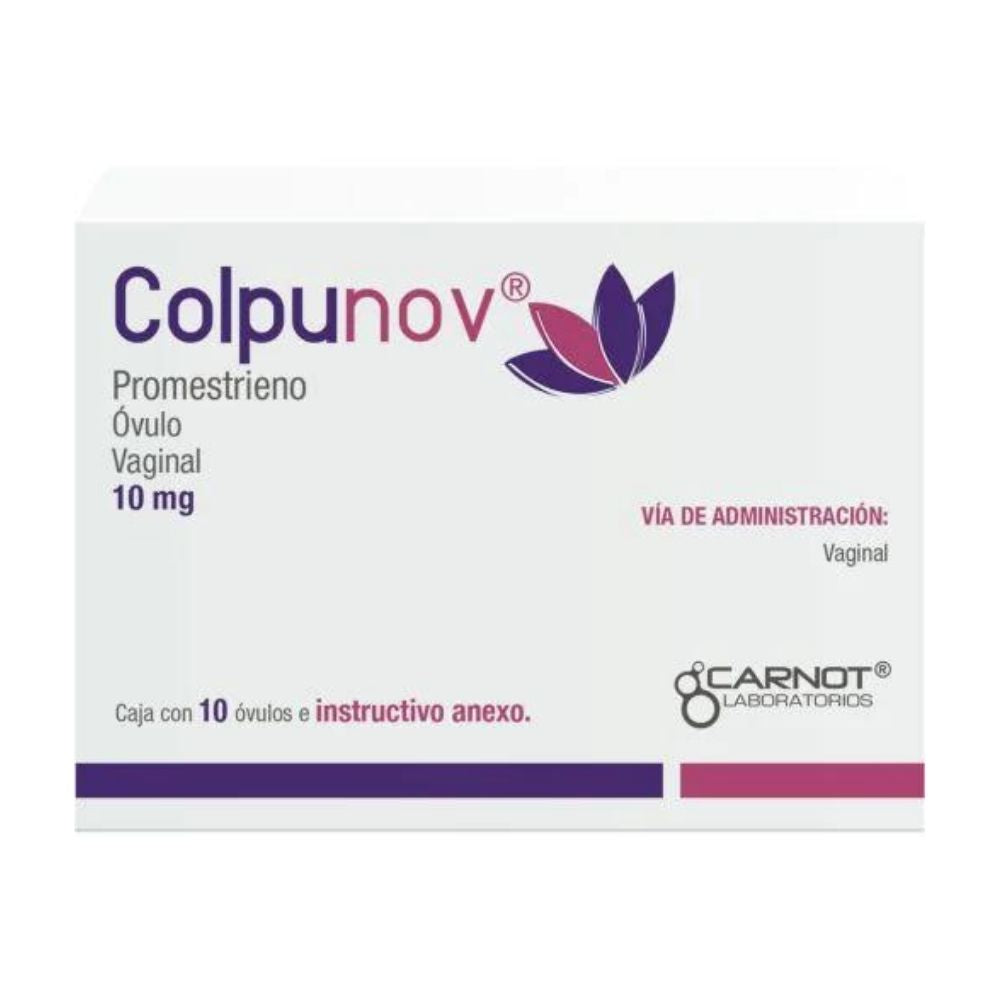 Colpunov 10 Mg Ovulo Vaginal Con 10