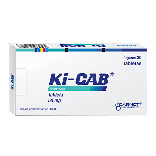 Ki-Cab (Tegoprazan) 50 Mg Con 30 Tab