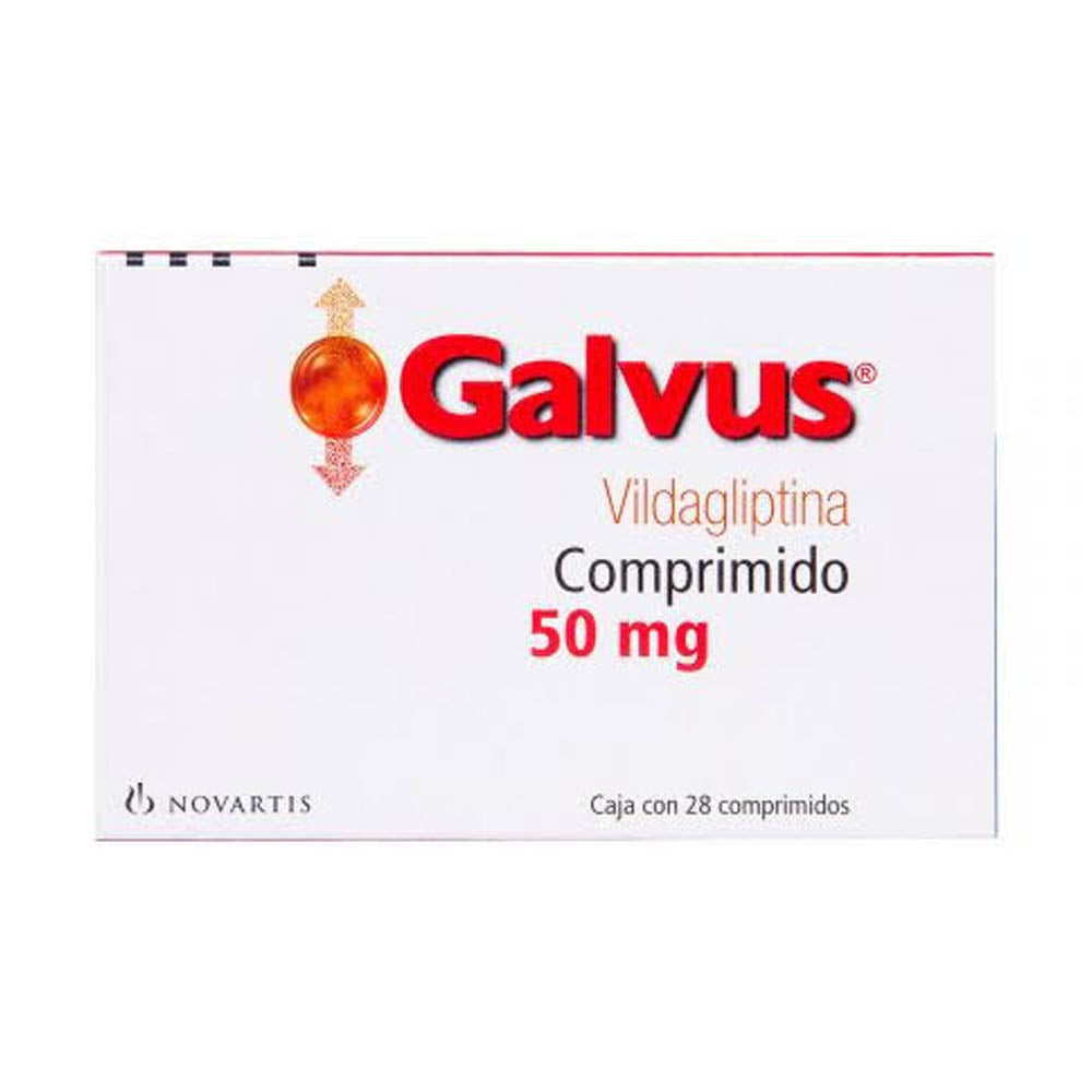 GALVUS 50 MG COMPRIMIDOS 28