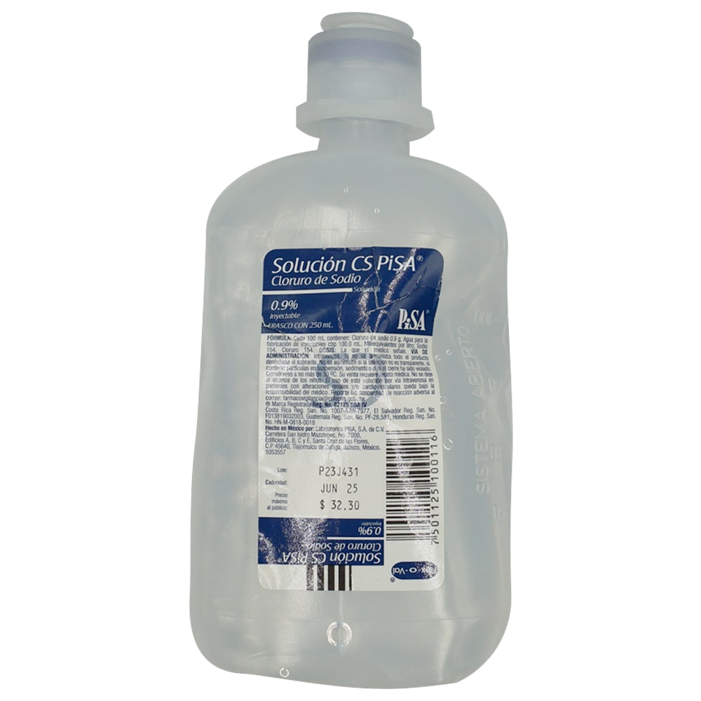 ISOT-CLORURO DE SODIO-CS 250 ML