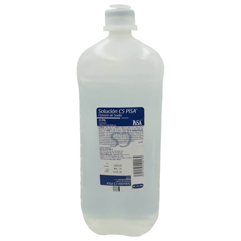 ISOT-CLORURO DE SODIO-CS 1000 ML PLASTICO