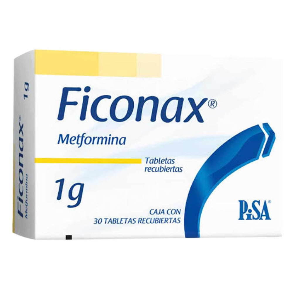 Ficonax 1 G Con 30 Tabletas Recubiertas