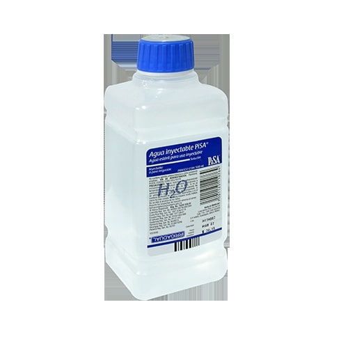 AGUA INYECTABLE 500 ML PISA