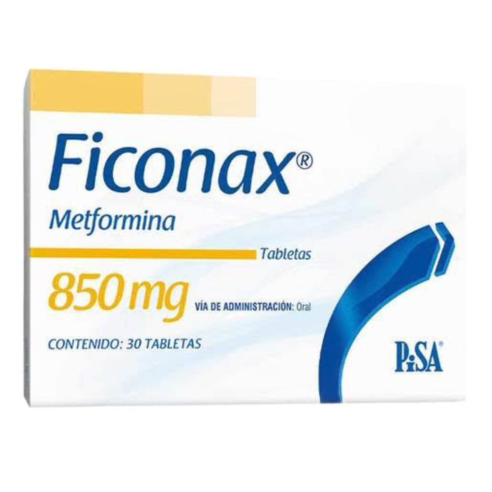 Ficonax 850Mg Con 30 Tabletas