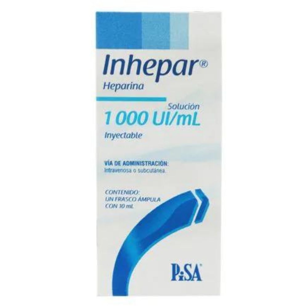 Inhepar 1000 U Amp 10 Ml Heparina (Enoxaparina)