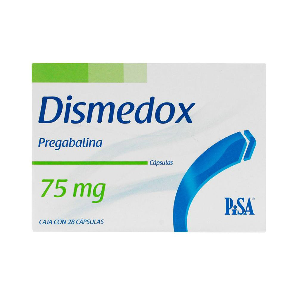 Dismedox 75 Mg 28 Capsulas