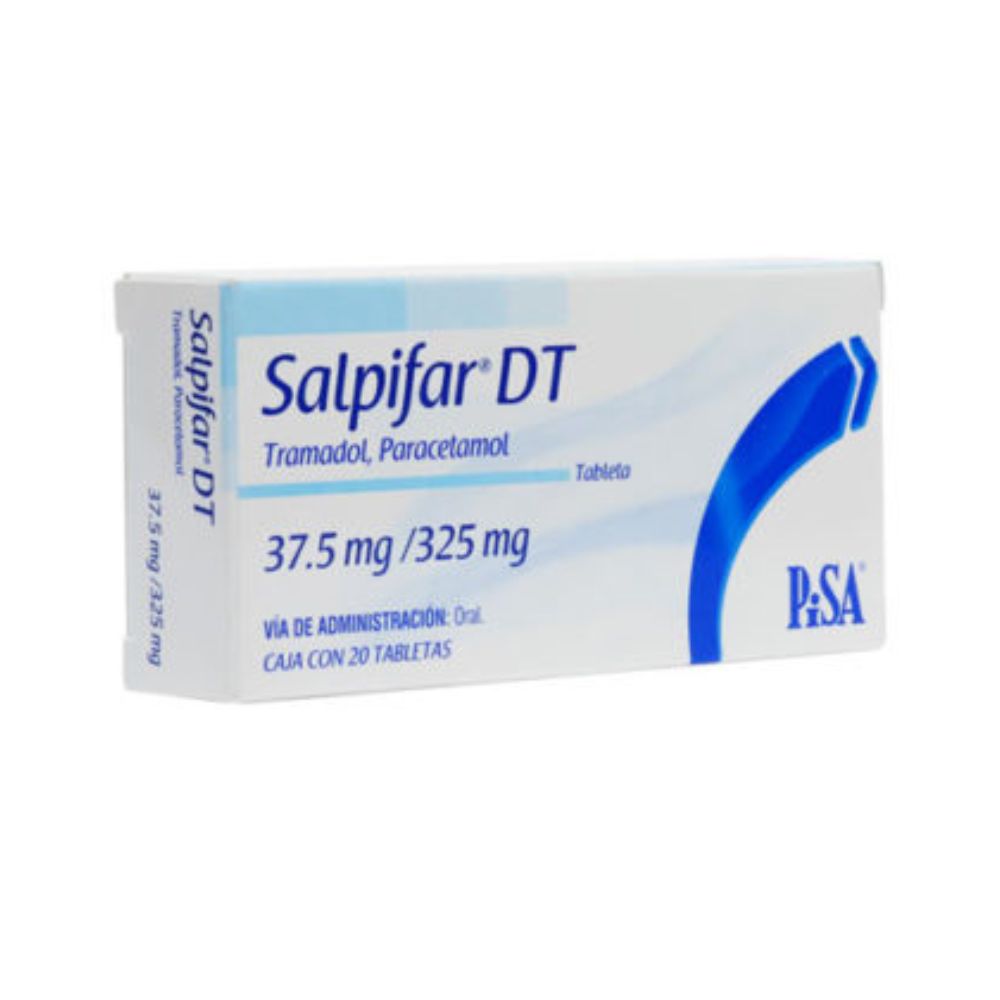 SALPIFAR DT 37.5 MG/325 MG 20 TAB