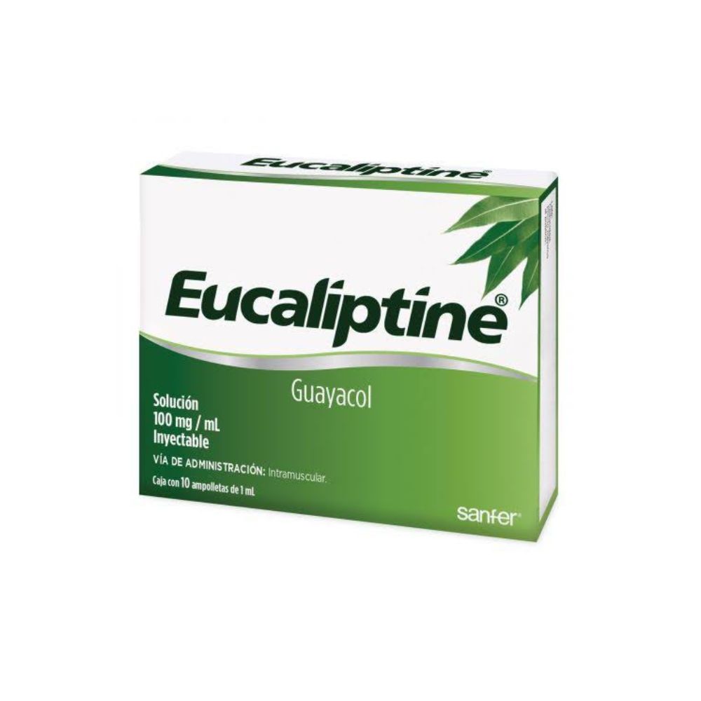 EUCALIPTINE 100 MG AMP10 X 1 ML