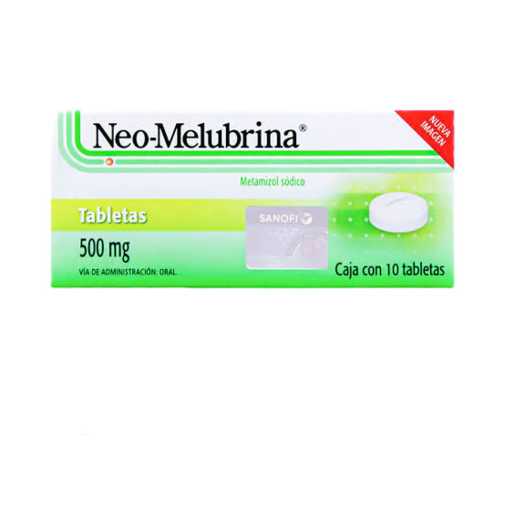 Neo-Melubrina 500 Mg Comprimidos Con 10 