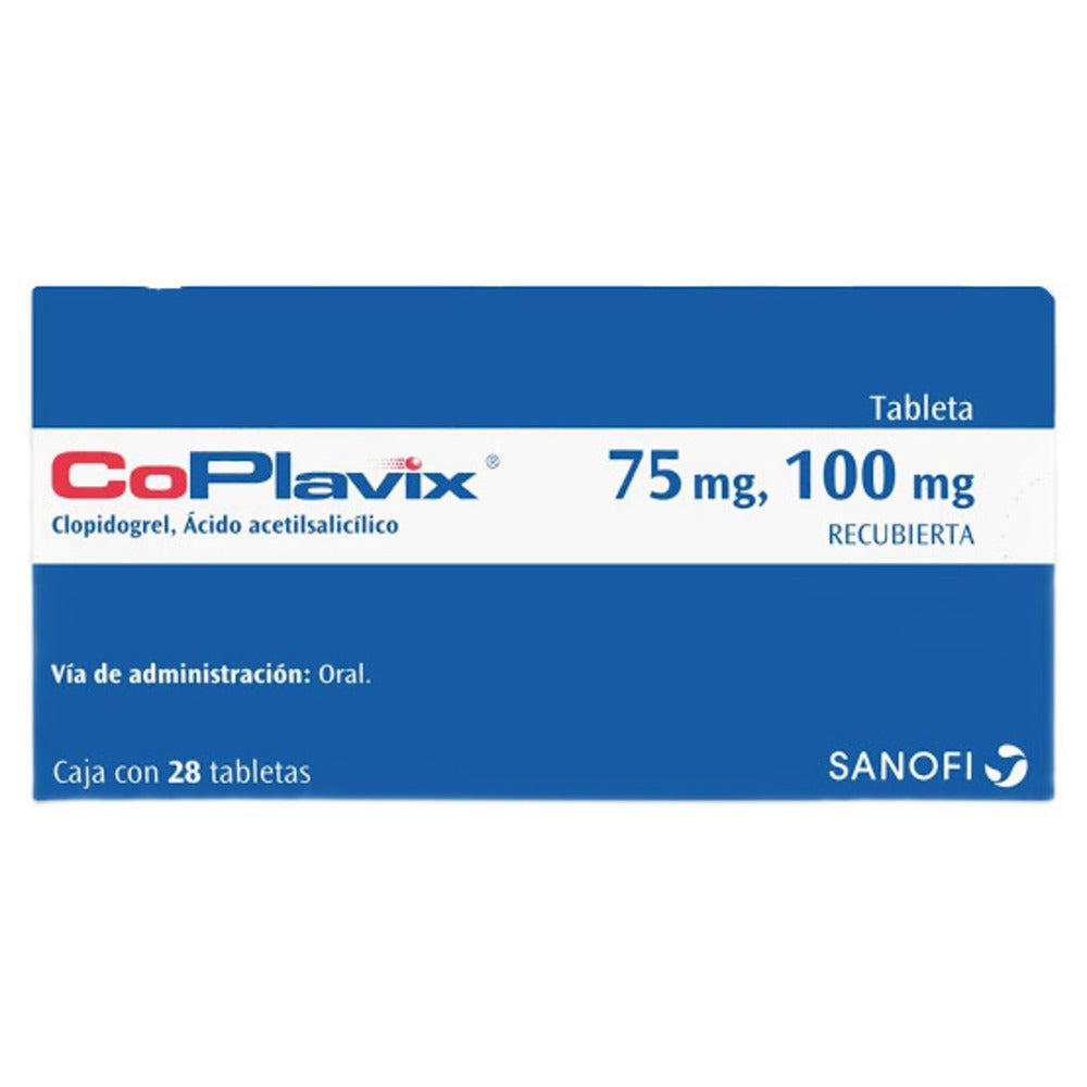 Coplavix 75/100 Mg Tabletas Con 28