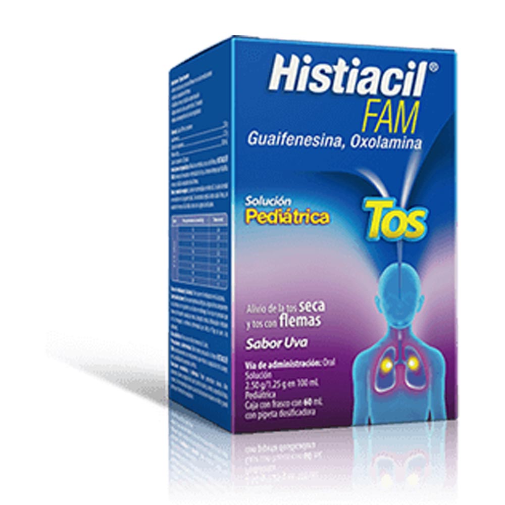 HISTIACIL FAM PEDIATRICO GOTAS UVA 60 ML