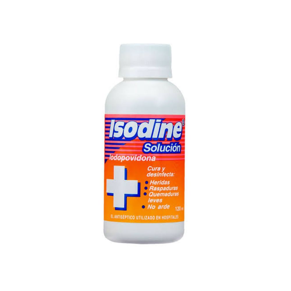 Isodine 8 G Solucion 120 Mililitros